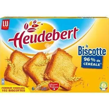Heudebert Natural rusks Maxi (x108) 875g
