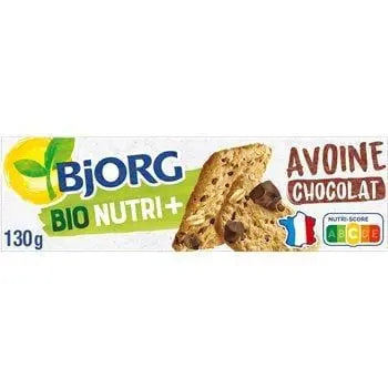 Bjorg Organic Oatmeal Chocolate Chip Biscuit 130g