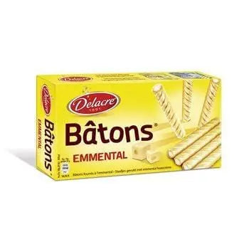 Delacre Biscuits Batons Emmental 60g