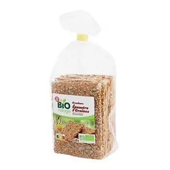 Bio Village Crackers 3 seeds 200g