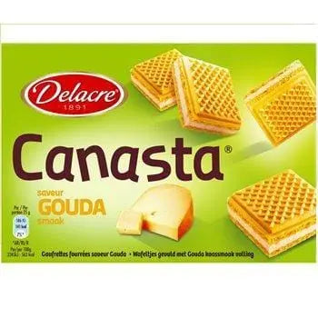 Delacre Canasta Gouda Biscuits 75g