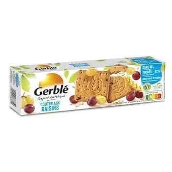 Gerble Dietetic Grape Biscuits Salt Free 360g