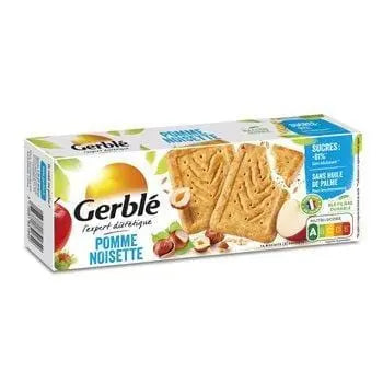 Gerble Diet Cookies Apple Hazelnut 230g