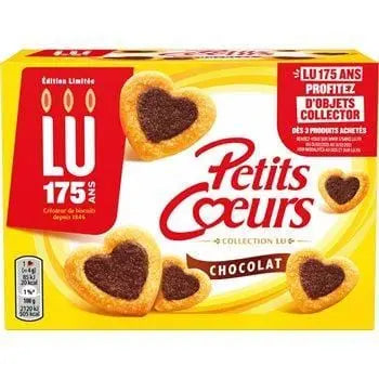 Lu Chocolate Petits Coeurs 125g