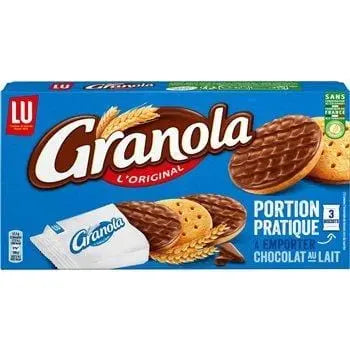 Granola LU Milk Chocolate Sachet (x3) 225g