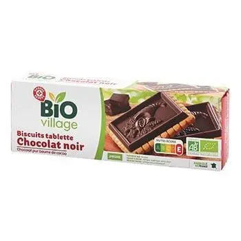 Bio Village Dark Chocolate Biscuits 150g
