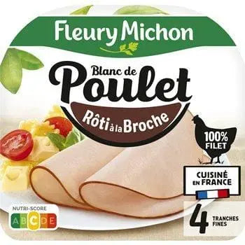 Fleury Michon Roast Chicken Breast on a Broach (x4) 120g