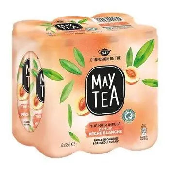Maytea Peach Iced Tea Cans Pack 6 x 33Cl