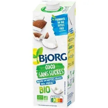 Bjorg Organic Coconut Drink No Sugar Added - 1L