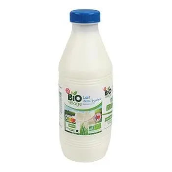 Bio Village Organic Half Cream Milk 1L
