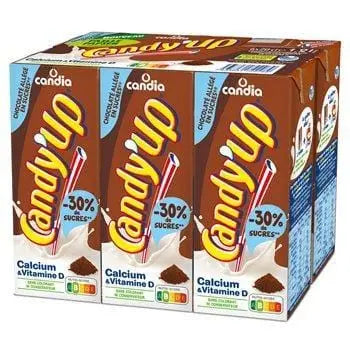 Candy up Light Chocolate Drink 6x20cl
