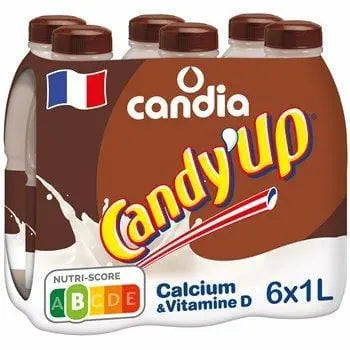 Candy up Chocolate milk drink 6x1L