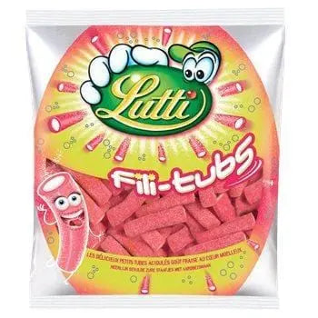 Lutti Bonbon Fili Tubs Strawberry 200g