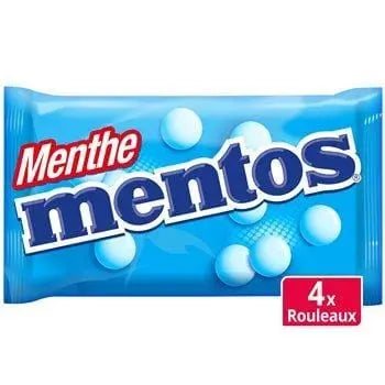 Mentos Mint (x4) Rolls 152g