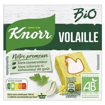Knorr Organic Poultry Broth 60g