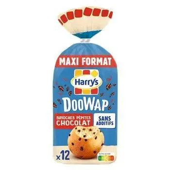 Doowap Chocolate Chip Brioche (x12) 480g