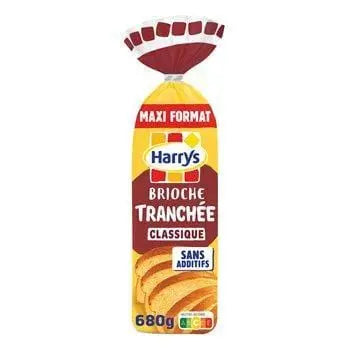 Harrys Maxi Sliced Brioche 680g