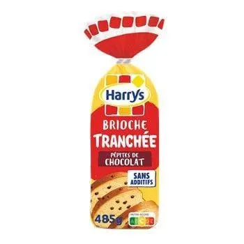 Harrys Brioche Sliced Chocolate Pepites 485g