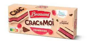 Brossard Crac & Moi Raspberry 155g