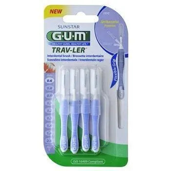 Gum Interdental Brush 0.6mm - Box of 4