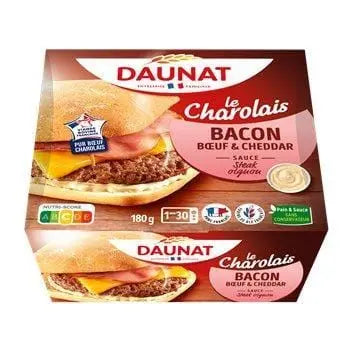 Daunat Burger The British Bacon 180g
