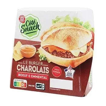 Côté Snack Burger le Charolais 180g