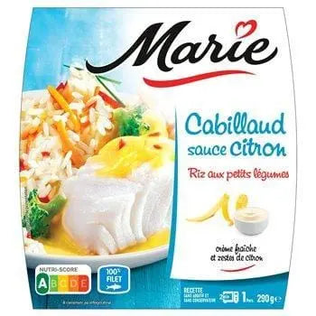 Marie Lemon Cod Printanière of Vegetables - 290g