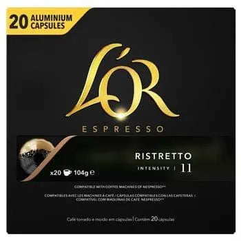 L'Or Coffee Capsules Espresso Ristretto N°11 (x20) 104g