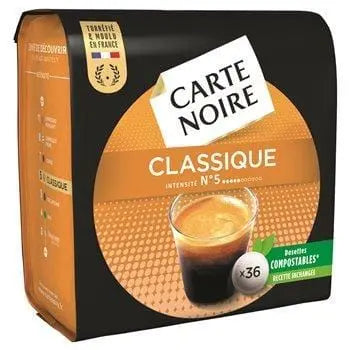 Carte Noire Classic N°5 Pods (x36) 250g
