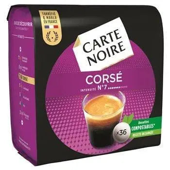 Carte Noire Full-bodied N°7 Pods (x36) 250g