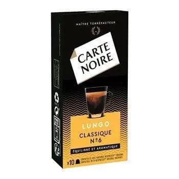 Carte Noire Lungo Intensity 6 (x10) 56g