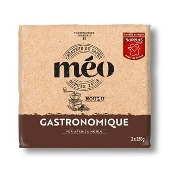 Méo Gastronomic 100% Arabica Ground Coffee (Brown) 2X250g