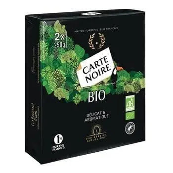 Carte Noire Organic Ground Coffee 2x250g