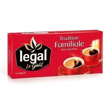 Legal Tradition Family Ground Coffee 4x250g