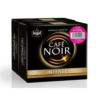 Legal Café Noir Intense 4x250g