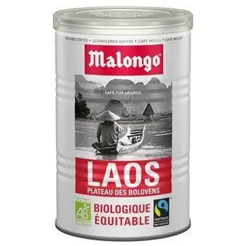 Malongo Laos Pure Arabica Organic Ground Coffee 250g