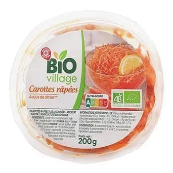 Bio Village Carrots Rapées 200g