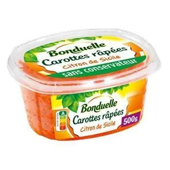 Bonduelle Grated Carrots Sicilian Lemon Juice 500g