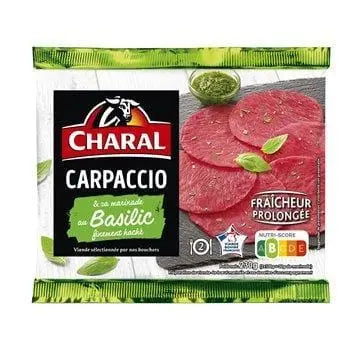 Charal Beef Carpaccio with Basil 230g