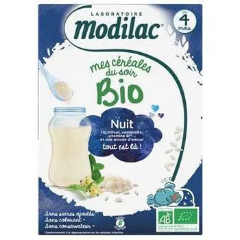 Modilac Mes Cereales du Soir Bio Nuit From 4 months 250g