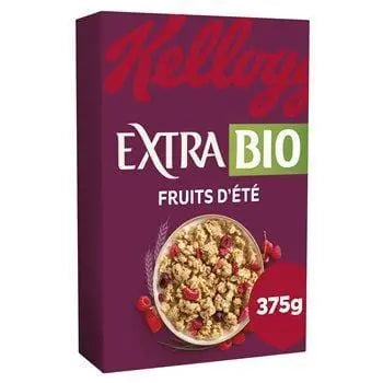 Kellogg's Organic Summer Fruits Extra 375g