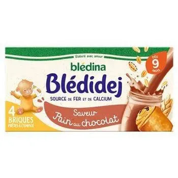 Bledina Bledidej Chocolate Bread Brick 4x250ml