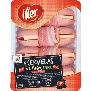Cervelas à l'Alsacienne (x4) 560g