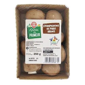 Brown Mushrooms 250g