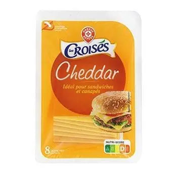 Les Croisés Cheddar Slices 200g