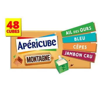 Apéricube Montagne Aperitif Cheese (x48) 250 g