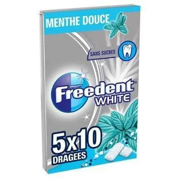Freedent Chewing Gum White Sweet Mint 70g