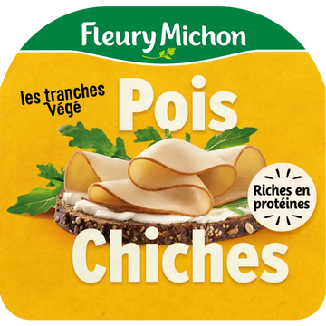 Fleury Michon Chickpea slices (x4) 120g