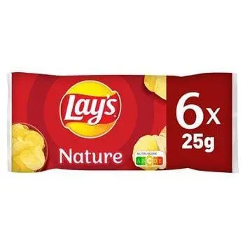 Lay's Chips Nature Pack 6x25g