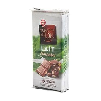 Milk Chocolate Gold Bar Hazelnut - 3x100g
